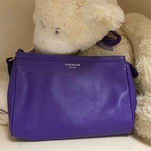 Coach large wristlet with built in wallet